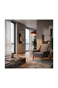 Lampa podłogowa ARCOS LP1 BURGUNDY - Emibig