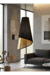 Lampa wisząca MODA 1 BL GOLD - Emibig