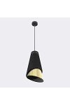 Lampa wisząca MODA 1 BL GOLD - Emibig