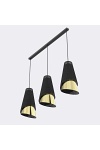 Lampa wisząca MODA 3 BL GOLD - Emibig