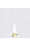 Lampa wisząca MODA 1 WH GOLD - Emibig