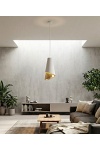Lampa wisząca MODA 1 WH GOLD - Emibig