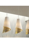 Lampa wisząca MODA 3 WH GOLD - Emibig