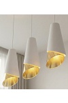 Lampa wisząca MODA 3 WH GOLD - Emibig