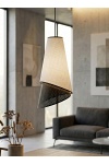 Lampa wisząca MODA 1 BL GRAY - Emibig