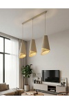 Lampa wisząca MODA 3 MO RATTAN - Emibig
