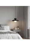 Lampa wisząca MULAN 1 BLACK - Emibig
