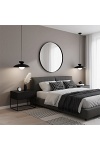 Lampa wisząca MULAN 1 BLACK - Emibig