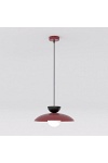Lampa wisząca MULAN 1 BURGUNDY BL - Emibig