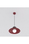 Lampa wisząca MULAN 1 BURGUNDY BL - Emibig