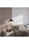 Lampa wisząca MULAN 1 BURGUNDY BL - Emibig