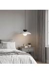 Lampa wisząca MULAN 1 GRAY/BL - Emibig