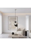 Lampa wisząca MULAN 1 MOKKA BL - Emibig
