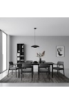 Lampa wisząca BABEL 1 BLACK - Emibig