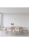 Lampa wisząca BABEL 1 WHITE - Emibig