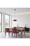 Lampa wisząca BABEL 1 BURGUNDY BL - Emibig