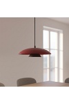 Lampa wisząca BABEL 1 BURGUNDY BL - Emibig