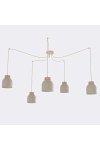Lampa wisząca KRU 5 MOKKA - Emibig