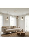 Lampa wisząca KRU 3 WHITE - Emibig