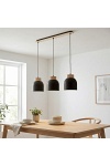 Lampa wisząca VIGO 3 BLACK - Emibig