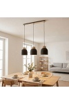 Lampa wisząca VIGO 3 BLACK - Emibig