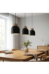 Lampa wisząca VIGO 3 BLACK - Emibig