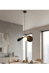 Lampa wisząca RITUAL 1L BLACK - Emibig