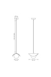Lampa wisząca RITUAL 1S MOKKA - Emibig
