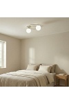 Lampa sufitowa SOPRA 2 MOKKA OPAL - Emibig