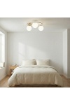 Lampa sufitowa SOPRA 3 MOKKA OPAL - Emibig