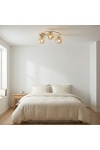 Lampa sufitowa SOPRA 3 MOKKA AMBER - Emibig