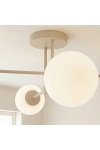 Lampa wisząca ROMA 4 MOKKA OPAL - Emibig