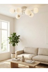 Lampa wisząca ROMA 6 MOKKA OPAL - Emibig