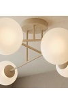 Lampa wisząca ROMA 6 MOKKA OPAL - Emibig