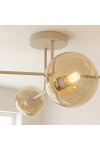 Lampa wisząca ROMA 4 MOKKA AMBER - Emibig
