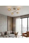 Lampa wisząca ROMA 4 MOKKA AMBER - Emibig