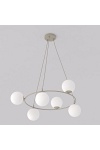 Lampa wisząca AZURA 6 MOKKA OPAL - Emibig