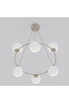 Lampa wisząca AZURA 6 MOKKA OPAL - Emibig