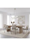 Lampa wisząca AZURA 6 MOKKA OPAL - Emibig