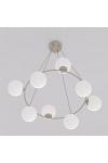 Lampa wisząca AZURA 8 MOKKA OPAL - Emibig