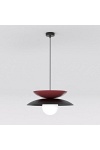 Lampa wisząca NAGOYA 1 BLACK/BU - Emibig