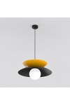 Lampa wisząca NAGOYA 1 BLACK/OR - Emibig