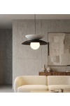 Lampa wisząca NAGOYA 1 BLACK/WH - Emibig