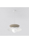Lampa wisząca NAGOYA 1 WHITE/MO - Emibig