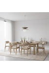 Lampa wisząca NAGOYA 1 WHITE/MO - Emibig