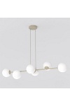 Lampa wisząca MAGNUS 6 MOKKA OPAL - Emibig