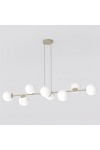 Lampa wisząca MAGNUS 8 MOKKA OPAL - Emibig
