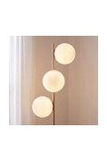 Lampa podłogowa MAGNUS LP3 MOKKA OPAL - Emibig