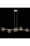 Lampa wisząca MAGNUS 6 MOKKA AMBER - Emibig