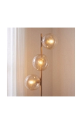 Lampa podłogowa MAGNUS LP3 MOKKA AMBER - Emibig